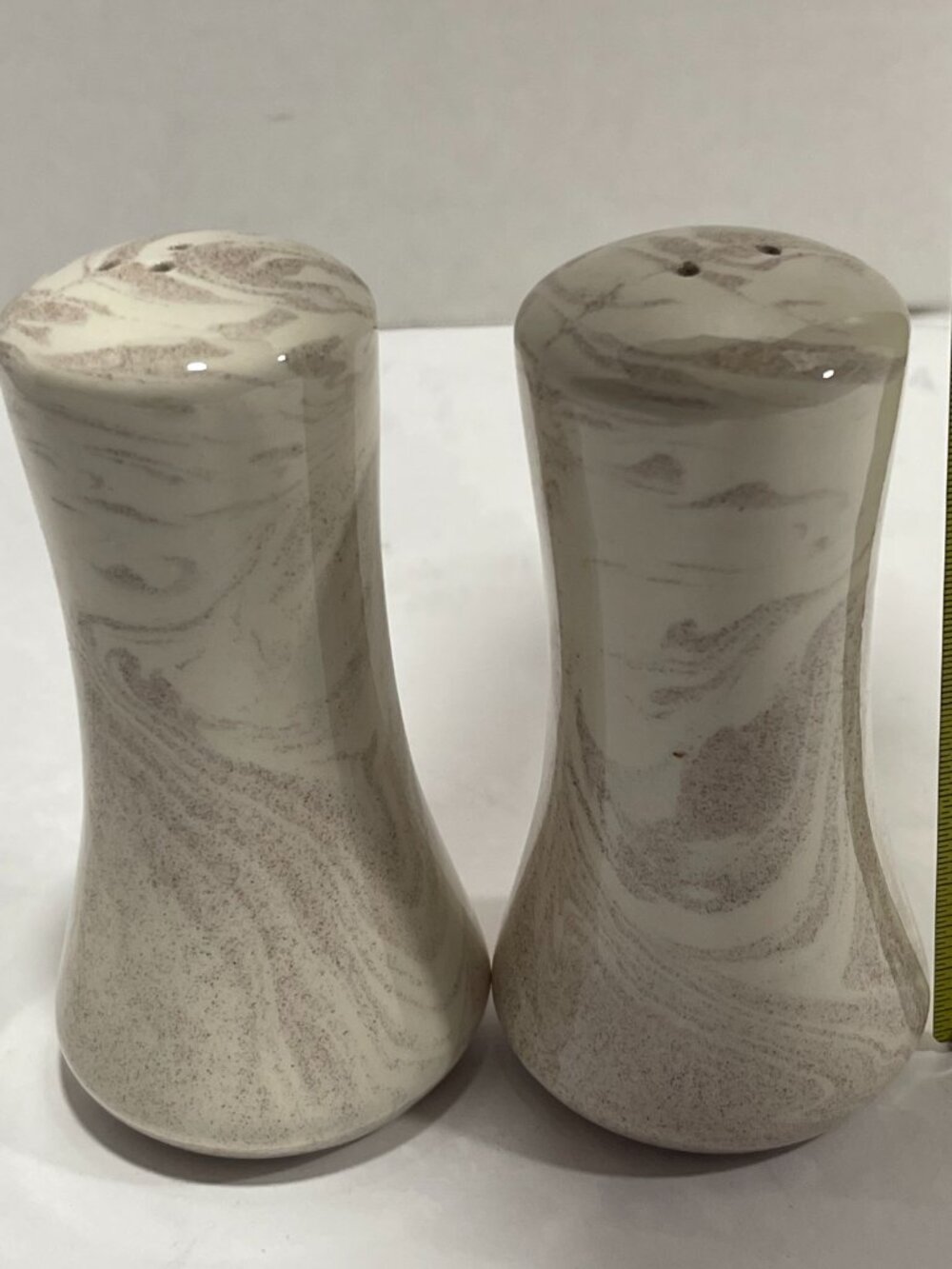 St. Helens Ash Ware Salt & Pepper Shakers (Genuine Mt St Helen's Ash) Cougar, WA